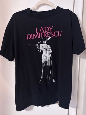 Resident Evil Lady Dimitrescu Black Graphic Tee